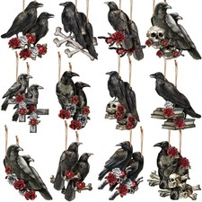 24 Pcs Halloween Party Decorations Scary Fun Party Halloween