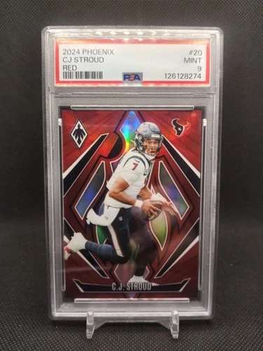 2024 Panini Phoenix CJ Stroud #20 Red /99 PSA 9