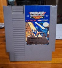 BIONIC COMMANDO - Nintendo NES Cartridge Only Tested Works Fast Shipping