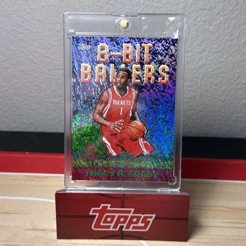 2025-26 Topps - 8-Bit Ballers Tracy McGrady #8B-27 Green Holofoil /99