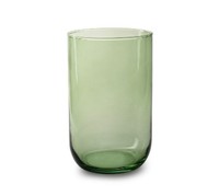 Vase Zylinder Glas GrüN 21 Cm X 13 Cm
