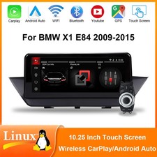 f�r BMW X1 E84 CIC 2009-2015 Autoradio GPS Navi Carplay Auto USB WIFI 10,25 Zoll