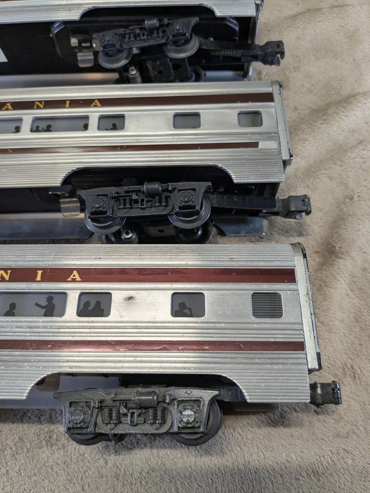 Lionel Nos.  2543、2544、2542 和 2541 Pennsy“国会”乘用车 — 第 4/4 张图片