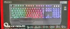 New Sentry Pro Gaming RGB Light-up Keyboard HI-SPEED Wired USB Multi Color LEDS