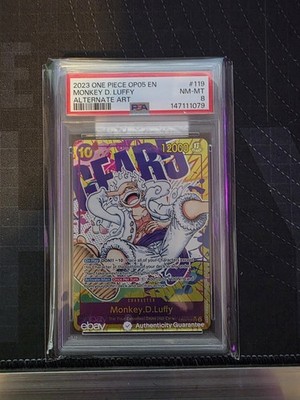 Monkey.D.Luffy (119) (Alternate Art) OP05-119 Awakening of the New