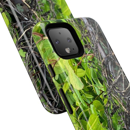 Tough Cases - Nature Inspired Eco Friendly Phone Cover, Leaf Print Rusty Fence, - 第 191/261 張圖片
