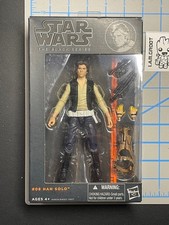 Star Wars Black Series  08 Han Solo Orange Line Action Figure   Hasbro