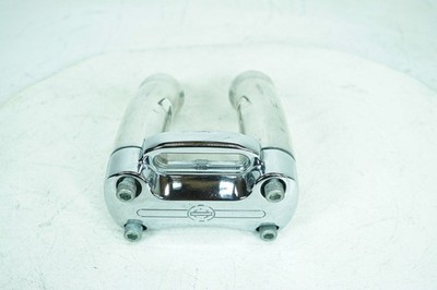 2008 Harley Dyna FXDL Low Rider OEM Front Handlebar Riser Top Clamp Chrome