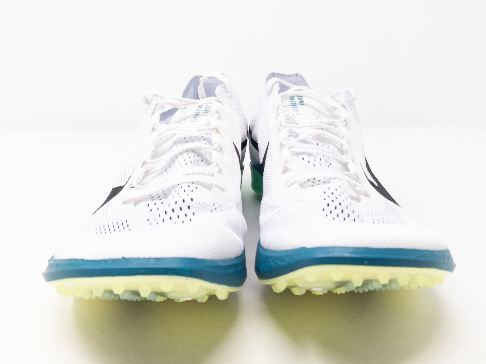 [Sz 12] Nike ZoomX Dragonfly 2 Track Spikes White Green Spruce FD8413-102 thumbnail 2