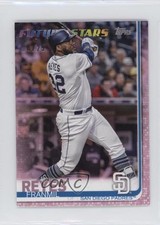 2019 Topps Mini Future Stars Pink 6/25 Franmil Reyes #186 0ai2