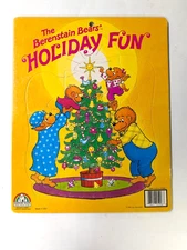 1988, The Berenstain Bear's Holiday Fun Christmas Puzzel