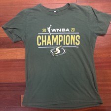 Fanatics Green Seattle Storm 2020 WNBA Finals Champions T-Shirt Men’ Medium