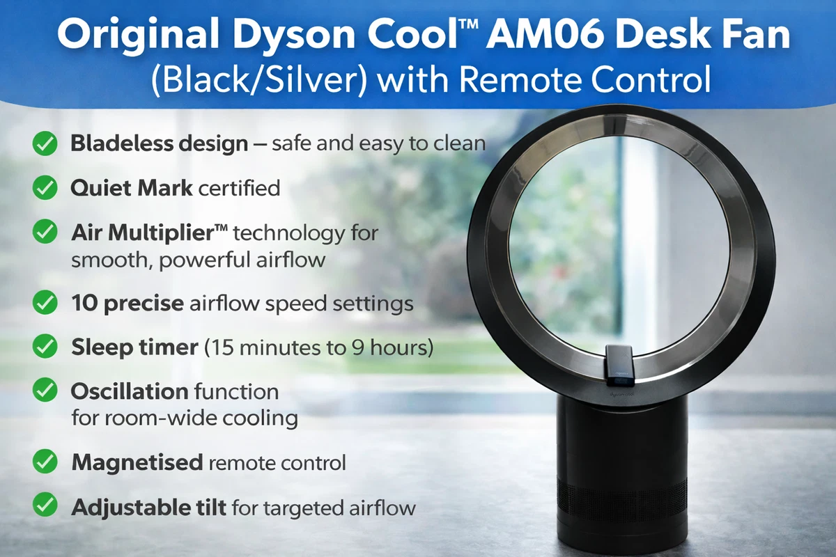 Dyson AM06 Cooling Fan Portable Fans for sale | eBay