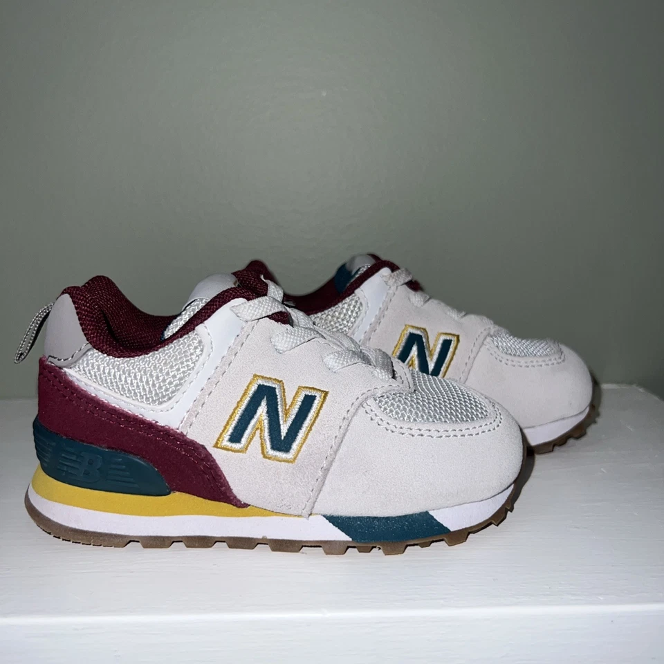 New Balance Niños Zapatos 574 Talla 10W Foto 3 de 4