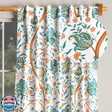 Maison d' Hermine Curtains for Living Room 100 Cotton 124 inch L