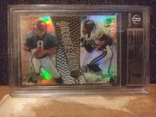 Mark Brunell & Fred Taylor / 1999 Finest Double Team Dual Refractors #DT4