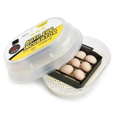 Magicfly Digital Mini Fully Automatic 9-12 Egg Incubator Hatcher Turner w/ Book