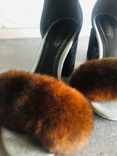 Women Alexander Wang Heels Black Suede 38