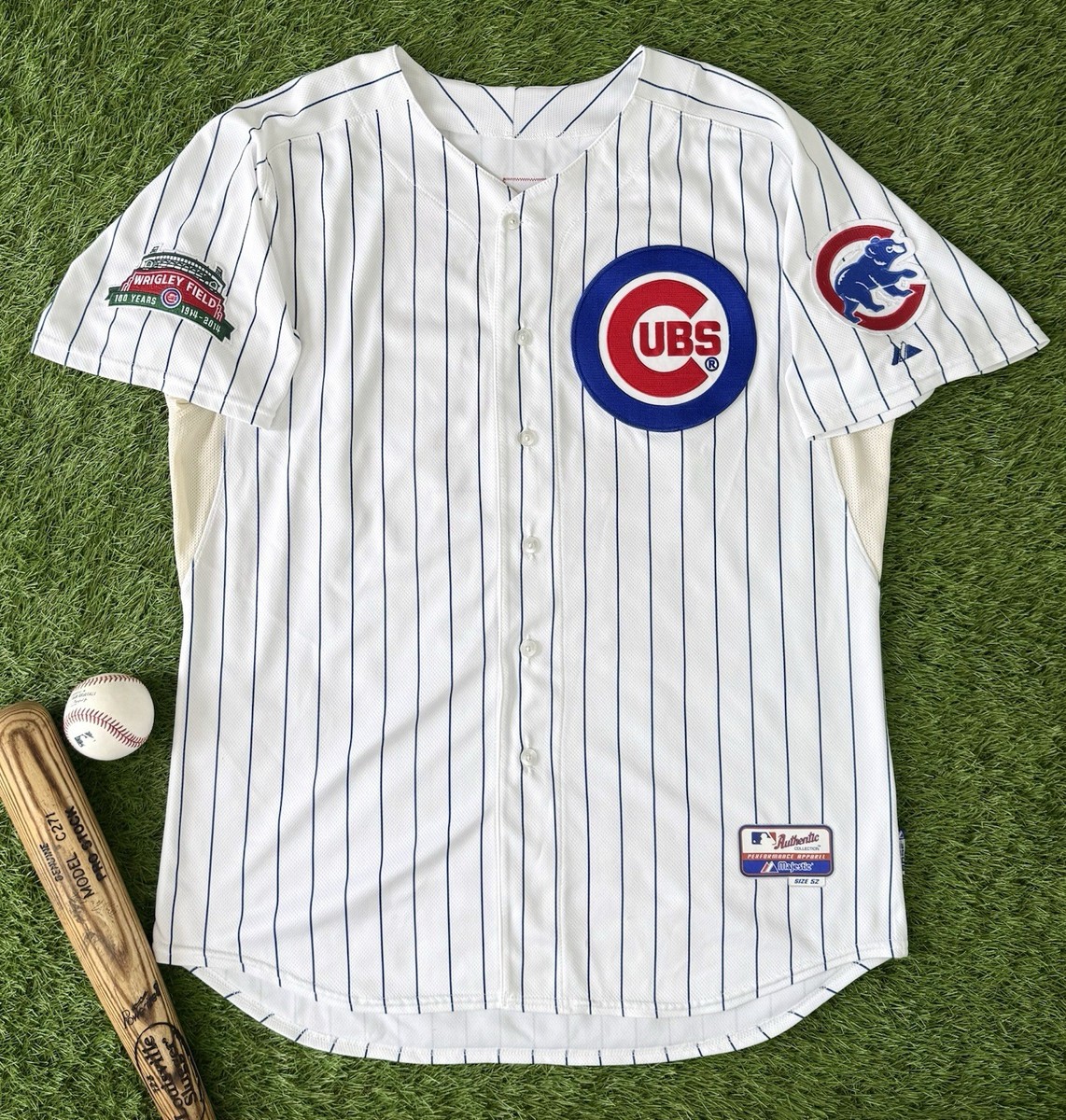 Chicago Cubs Anthony Rizzo Authentic 2014 Majestic Cool Base  display picture 2
