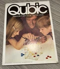 Vintage 1972 Qubic Game / Parker Brothers 3-D Tic Tac Toe Game COMPLETE