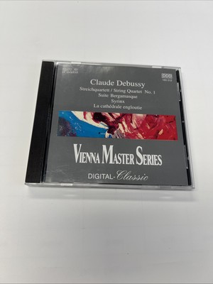 Vienna Master Series: CLAUDE DEBUSSY String Quartet No.1 (CD, 1992)