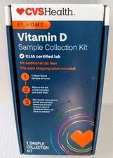 CVS Health At Home Vitamin D Test Sample Collection Kit  BB 5/27 FREE SHIPPING 