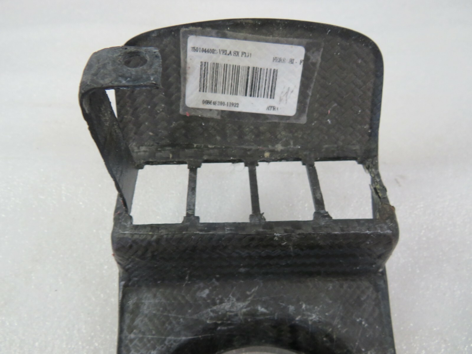 Ferrari F430 Scuderia, Carbon Fiber LH, Left Dash Vent Bezel, P/N 68648200