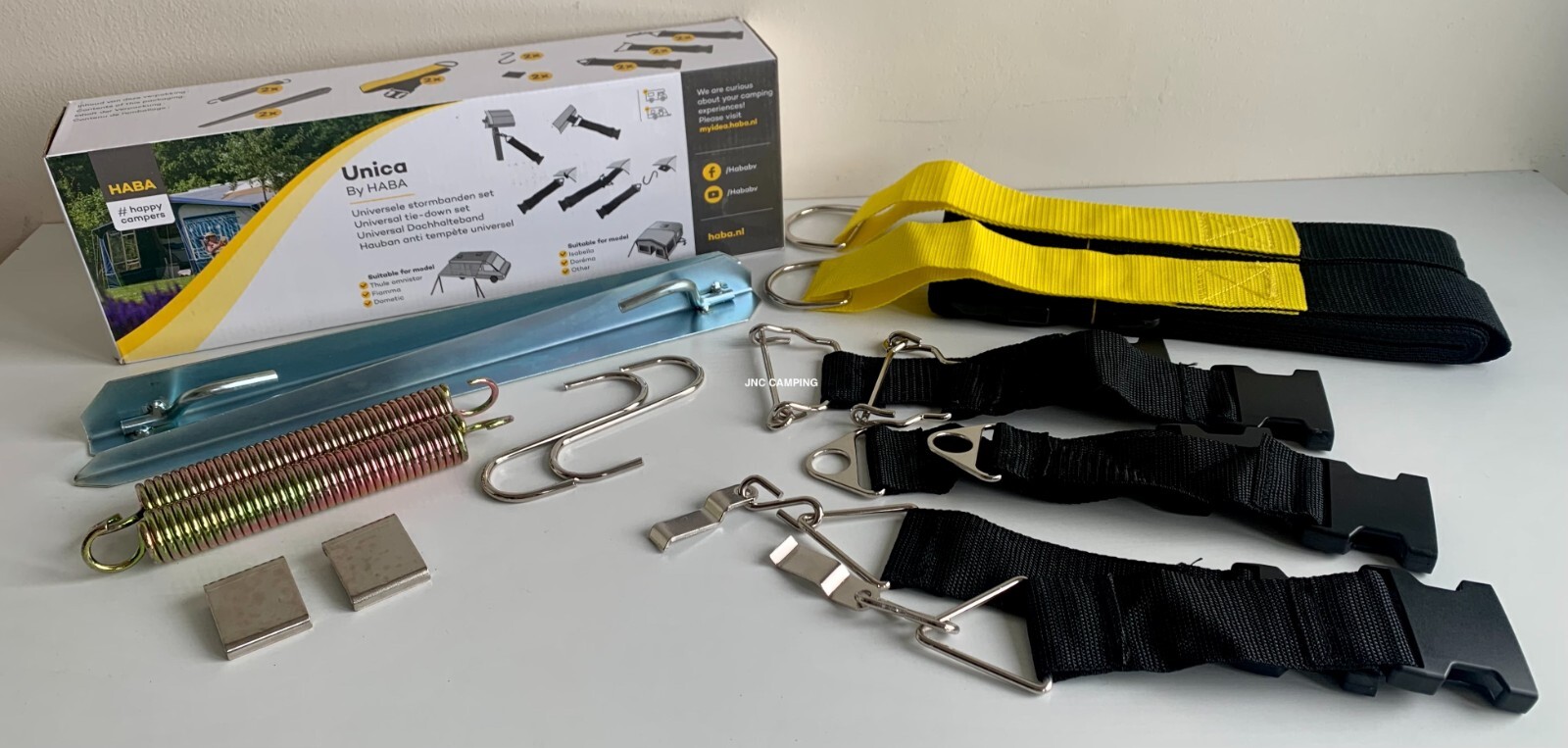 Universal Tie Down Strap Kit Fiamma Thule Isabella Dorema Awning Canopy