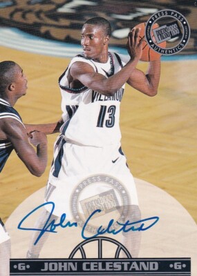 PRESSEAUSWEIS 1999 AUTHENTICS JOHN CELESTAND AUTOGRAMMKARTE
