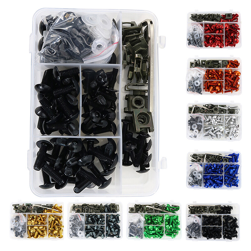 CNC Alloy Bolts Bodywork Nut Aftermarket Fit For Kawasaki Ninja ZX