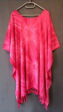 Kaftan Tunika lang PINK TÖNE FLASH 2XL 3XL 4...