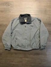 Vintage Seaworld California Jacket Size 2XL Grey Fleece Lined Bomber 90s Y2K