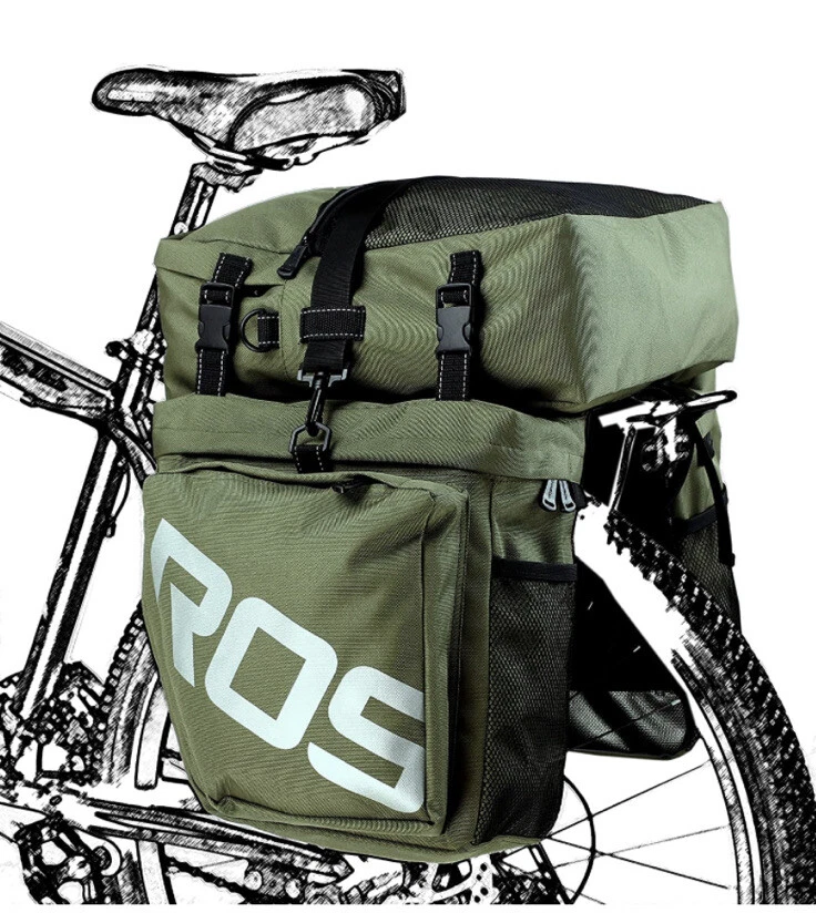 Alforja Multifunción Bicicleta Expedición Touring Cam 3 en 1 Resistente al Agua Nueva con Etiquetas Foto 4 de 4