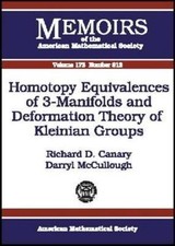 Homotopy Equivalences Of 3-Manifolds And Deformation Theory Of Kleinian...