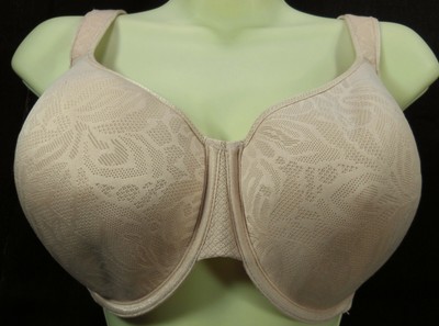 contour wacoal uw spacer 36ddd lightweight awareness beige bra shirt
