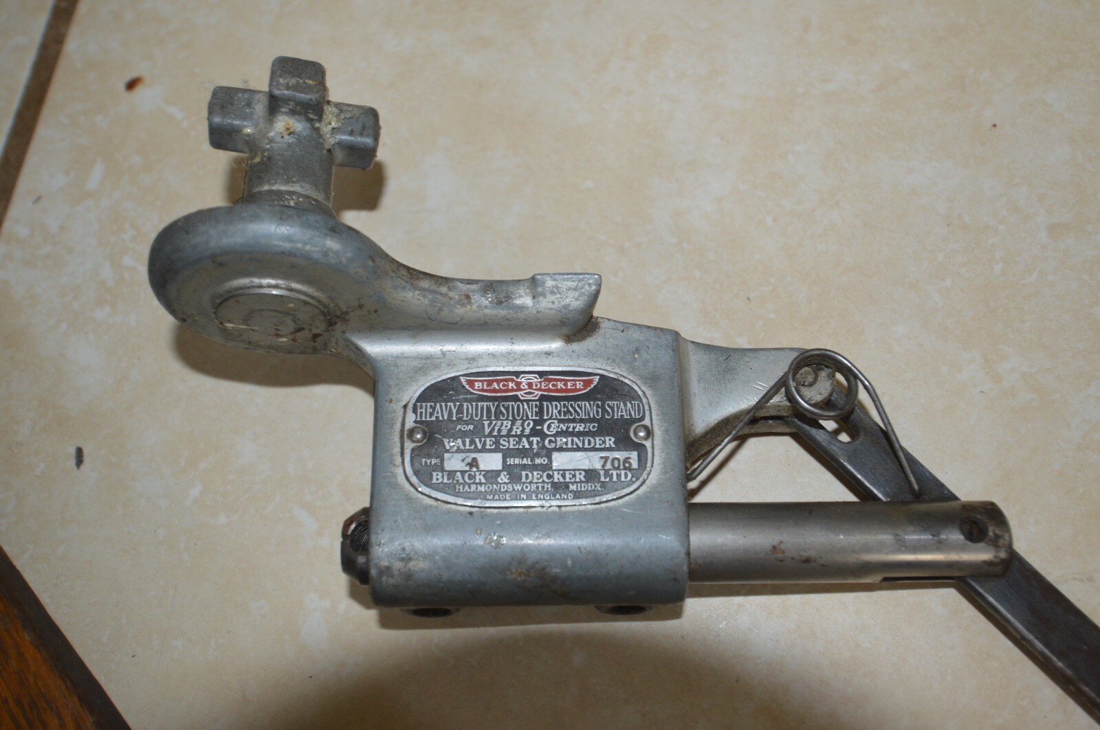 BLACK DECKER VIBRO CENTRIC VALVE SEAT GRINDER KIT STONE DRESSER PILOTS