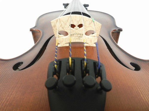 4/4 Size Violin,Stradivari Style,Professional Set up+ Despiau Bridge+Case+Bow - Picture 10 of 12