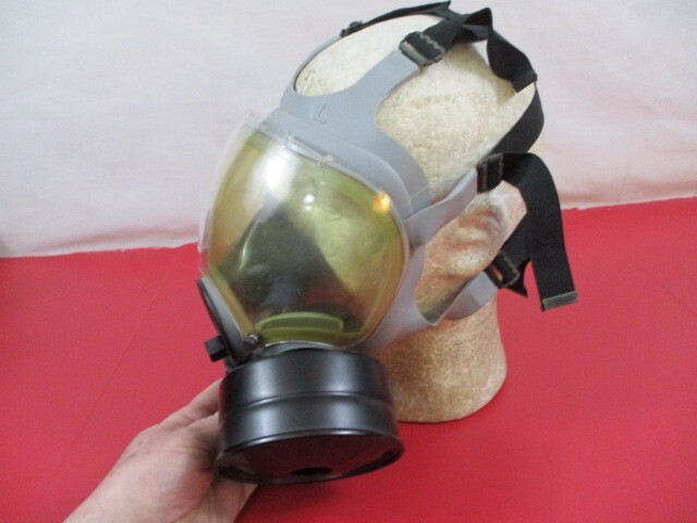 Desert Storm US Air Force MCU-2/P Gas Mask & Canvas Carry Bag Dtd