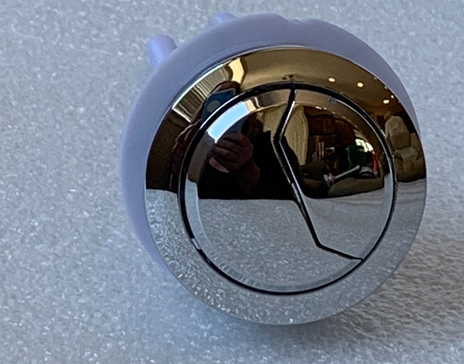 48mm Chrome Dual Flush Button by Nuflush