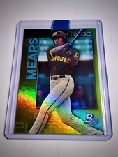 2020 Bowman Platinum JOSHUA MEARS TOP-73 Chartreuse Prospect