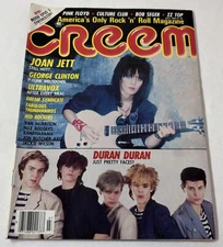 July 1983 Creem ~JOAN JETT,Duran Duran,Pink Floyd,Ultravox,Culture Club,ZZ Top++