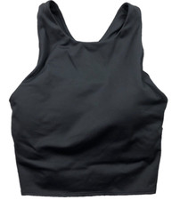 Athlux Performance Womens Sleeveless Top Sz M Black Racerback Built in Bra NWT