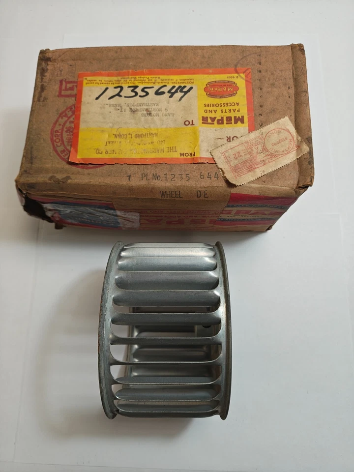 Rueda sopladora calefacción Dodge Coronet Plymouth Chrysler Desoto 1949-1954 1235644 nuevo de stock Foto 4 de 4