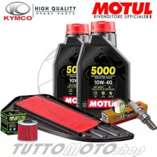 Tagliando KYMCO K-XCT 300 i ABS 2013 2014 / Olio Motul 5000 + Filtri + Candela
