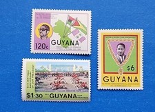 Guyana Stamps, Scott 1506-1508 Short Set MNH