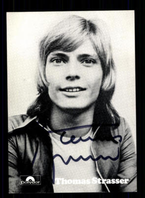 Thomas Strasser Autogrammkarte Original Signiert ## BC 132630