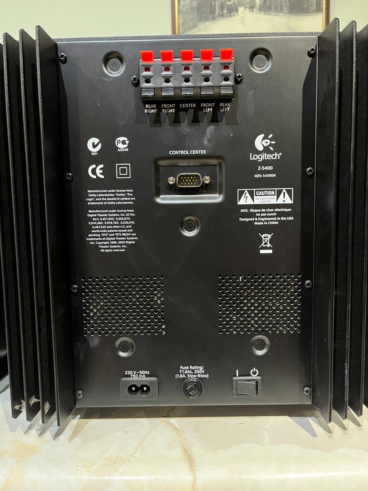 Logitech THX Z5400 Surround Sound System eBay