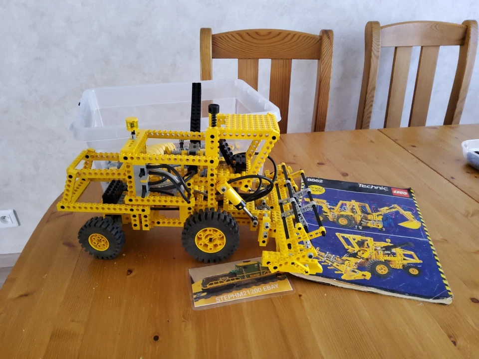 lego 8862 technic construction backhoe N 3 - Photo 2/4