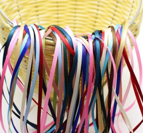 20 Meter 3mm(1/8") Double Sided Satin Ribbon Gift Bow Wedding Craft 20 Color - Photo 1/5