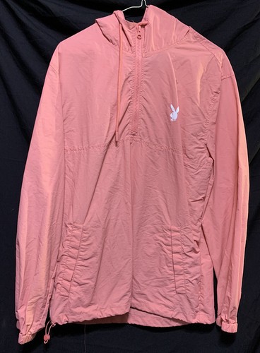 Playboy Sweatshirt Hoodie Men's Pink 